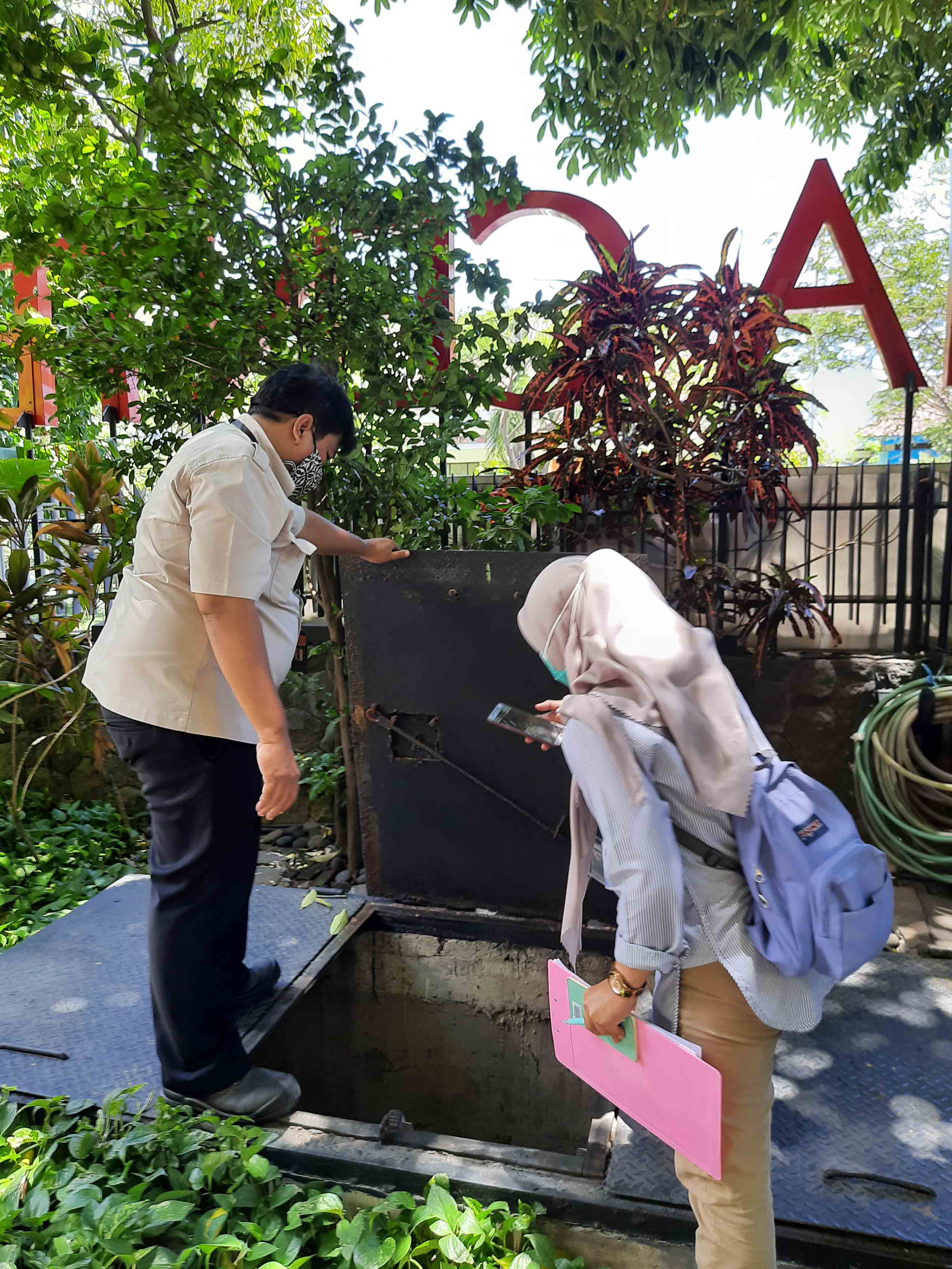 Pemeriksaan Drainase Esa Sampoerna